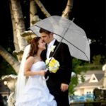 windproof oversized clear bubble wedding umbrella