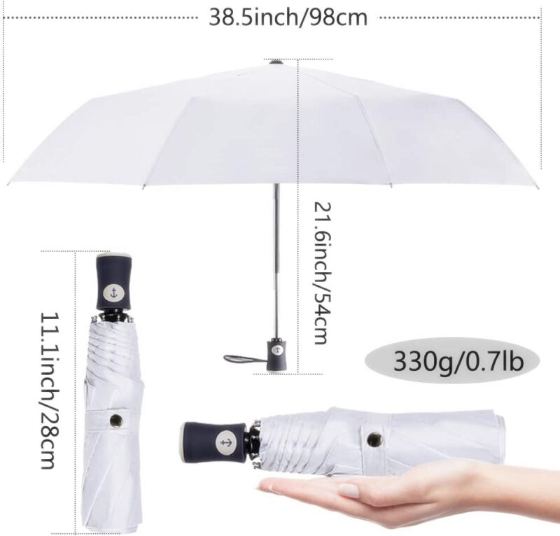 fdjasgy auto open close compact folding umbrella