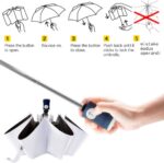 fdjasgy auto open close compact folding umbrella