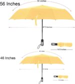 pack of 2 windproof oversized folding umbrella