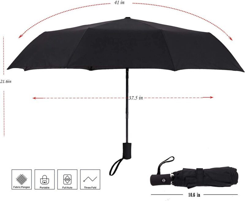 automatic windproof folding umbrella