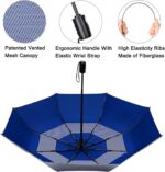 46 inch windproof uv protection folding umbrella