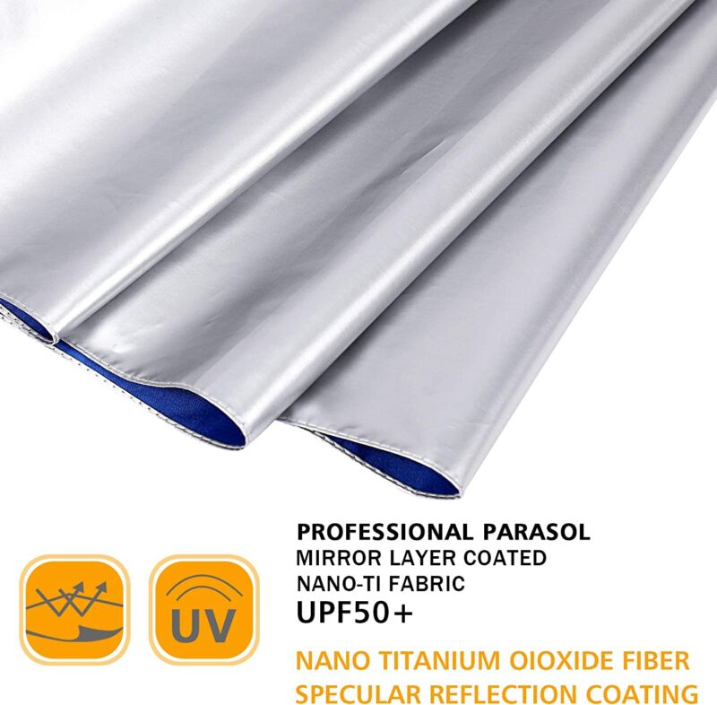 46 inch windproof uv protection folding umbrella