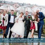 pack of 10 automatic windproof clear wedding umbrella