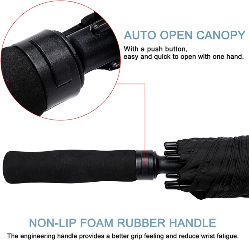 72 inch automatic oversized golf umbrella