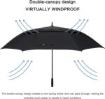 72 inch automatic oversized golf umbrella