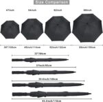 68 inch automatic oversized golf umbrella