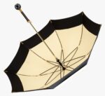 hailey black 8 long handle umbrella