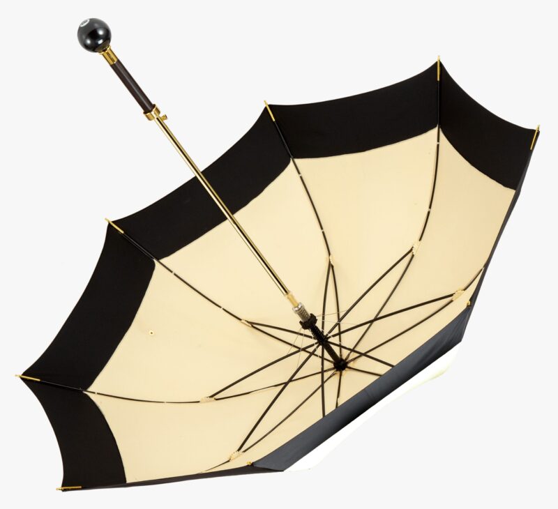 hailey black 8 long handle umbrella