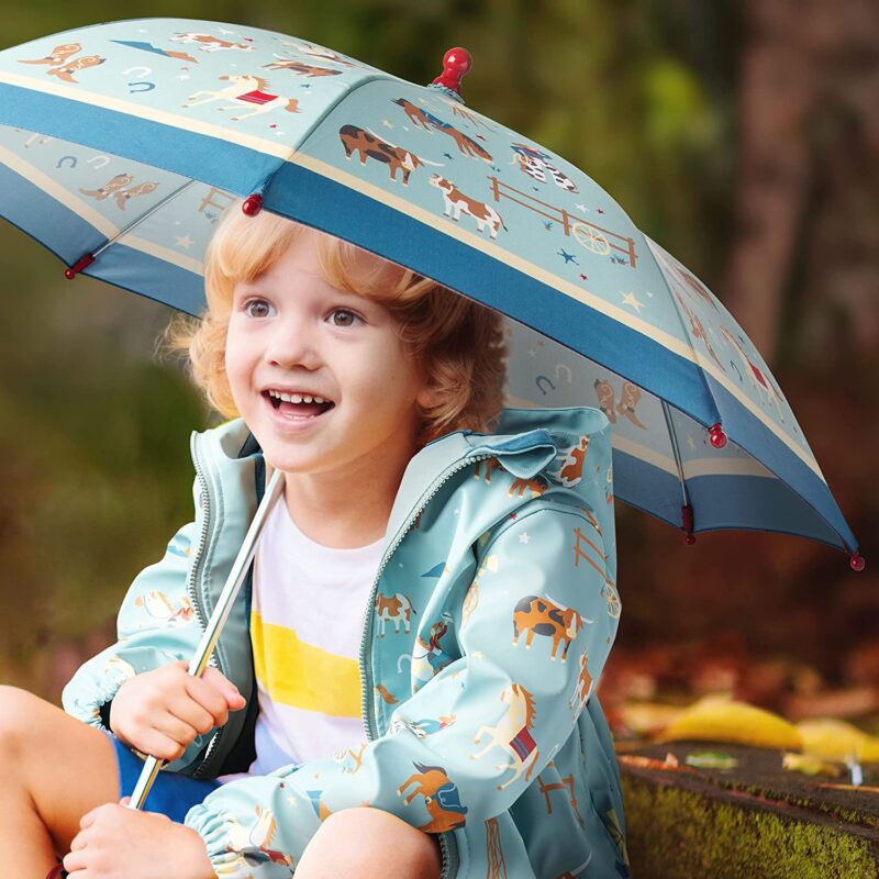logo kids umbrella