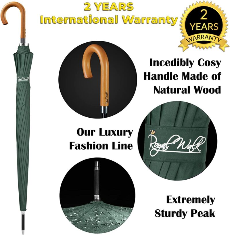 54 inch automatic windproof oversized umbrella