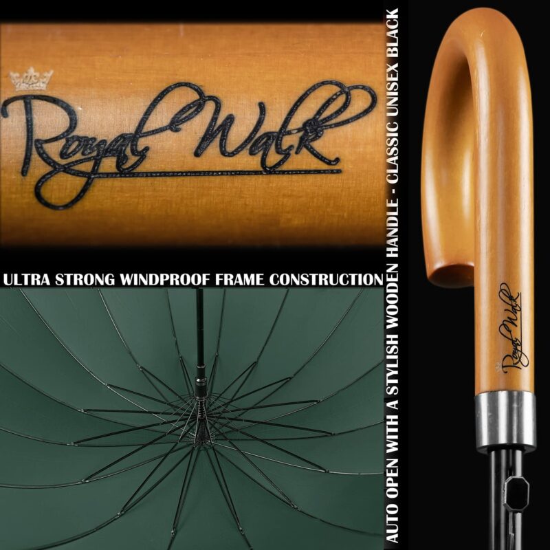 54 inch automatic windproof oversized umbrella