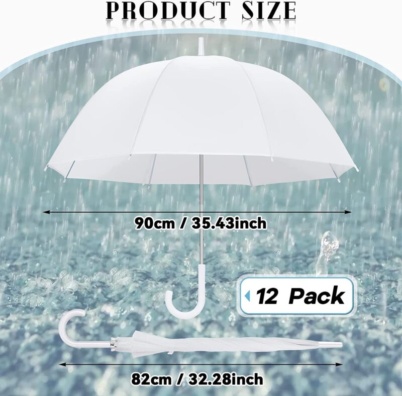 pcs white clear bubble umbrella