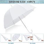 pcs white clear bubble umbrella
