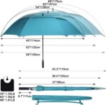68 inch windproof oversized golf umbrella