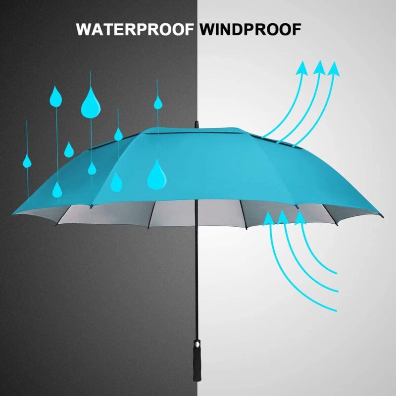 68 inch windproof oversized golf umbrella