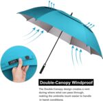 68 inch windproof oversized golf umbrella