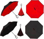 windproof uv protection reverse umbrella