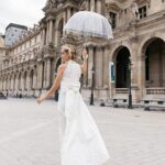 automatic clear wedding umbrella