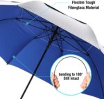 72 inch automatic uv protection oversized golf umbrella