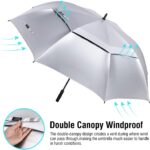 72 inch automatic uv protection oversized golf umbrella