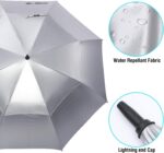 72 inch automatic uv protection oversized golf umbrella