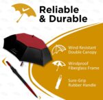 greg norman 60 inch automatic compact golf umbrella