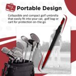 greg norman 60 inch automatic compact golf umbrella