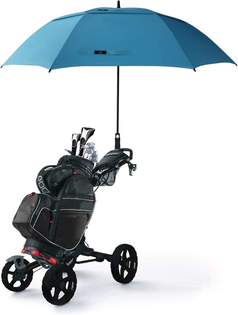 62 inch automatic double canopy oversized golf umbrella