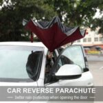 car reversing windproof reverse umbrella for car