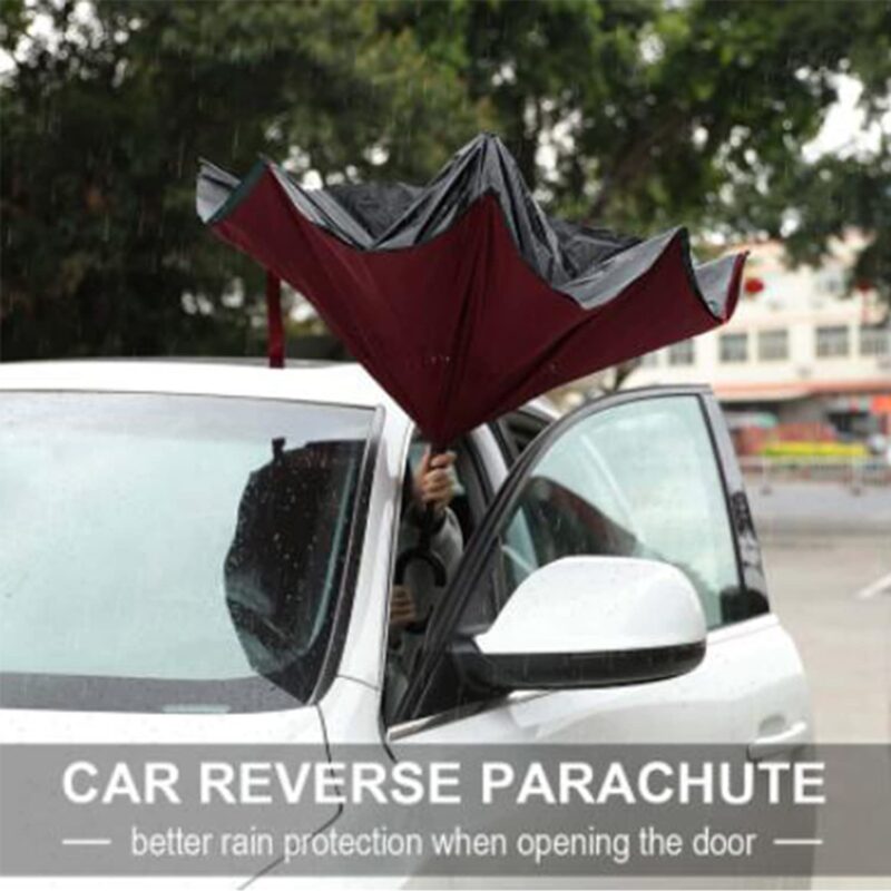car reversing windproof reverse umbrella for car