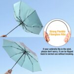 46 inch automatic uv protection oversized folding umbrella