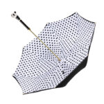 panda polka dot handle long umbrella