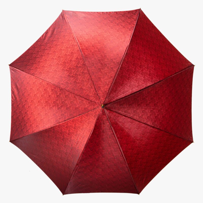 earl red leaf scepter single layer umbrella