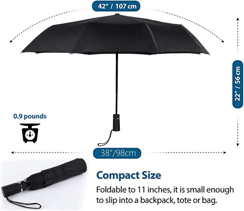 automatic windproof folding umbrella