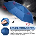 auto open close windproof golf umbrella