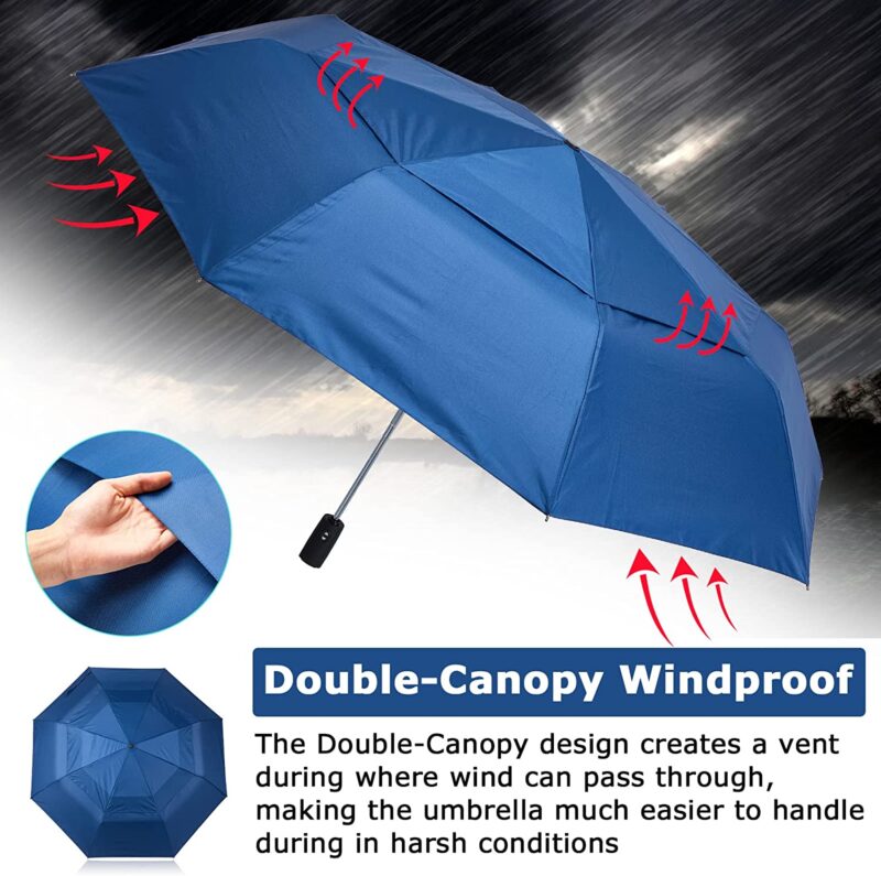 auto open close windproof golf umbrella