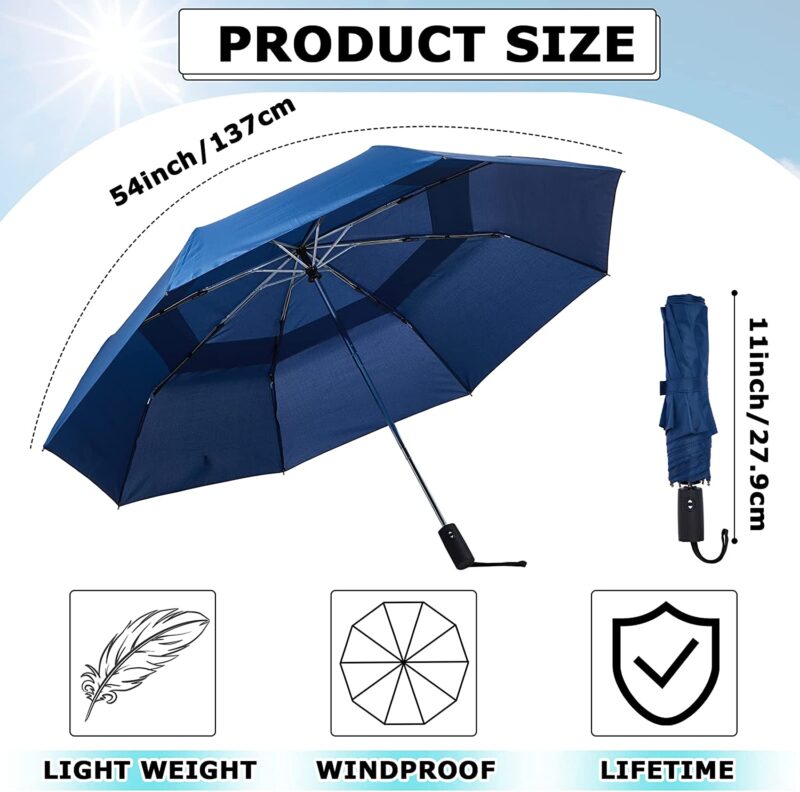auto open close windproof golf umbrella