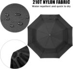 62 inch double canopy portable oversized golf umbrella