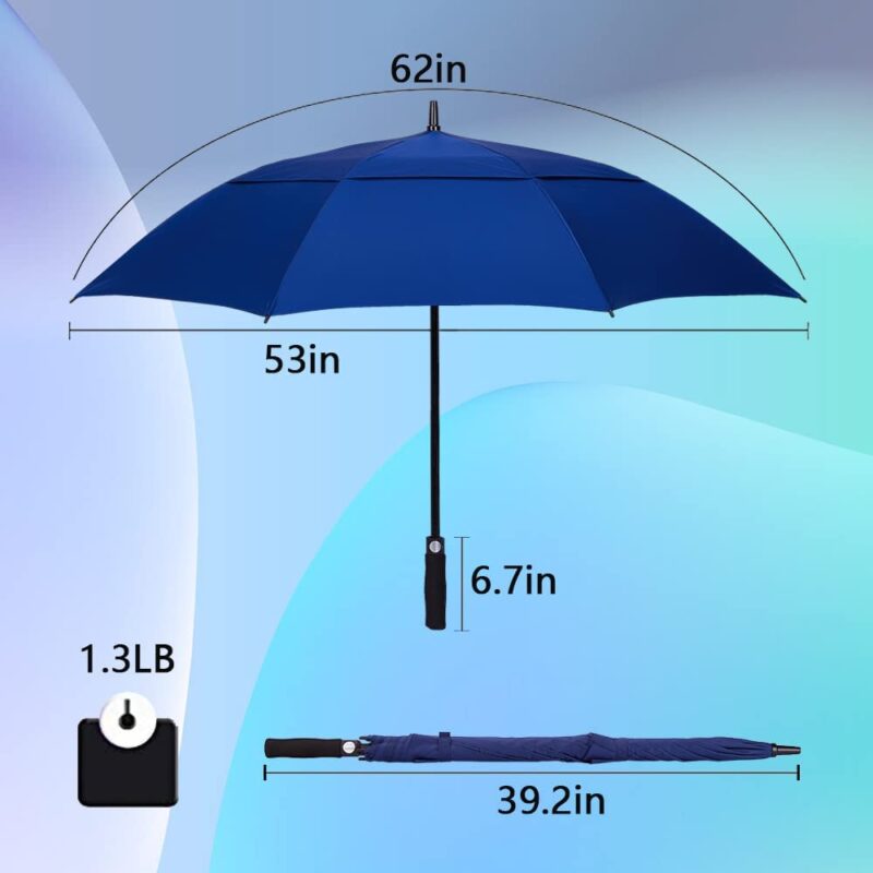 automatic windproof waterproof golf umbrella