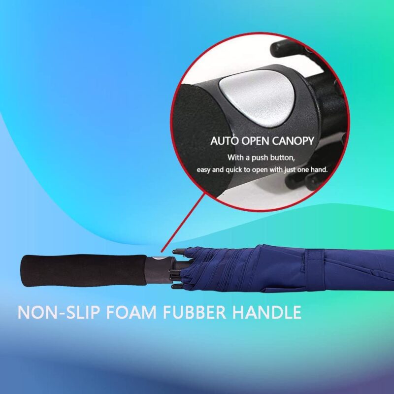 automatic windproof waterproof golf umbrella
