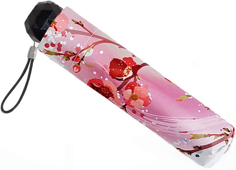 logo windproof uv protection compact parasol