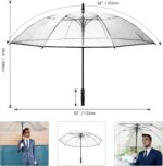 58 inch double canopy oversized golf umbrella