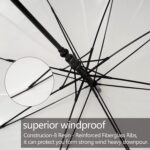 58 inch double canopy oversized golf umbrella