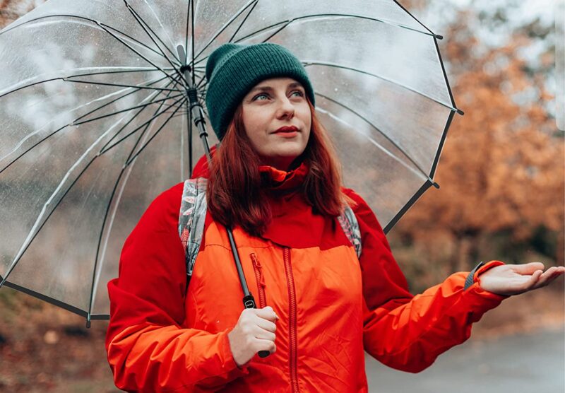 58 inch double canopy oversized golf umbrella