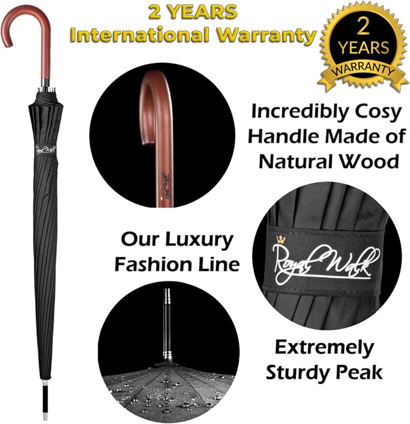 54 inch automatic windproof oversized umbrella