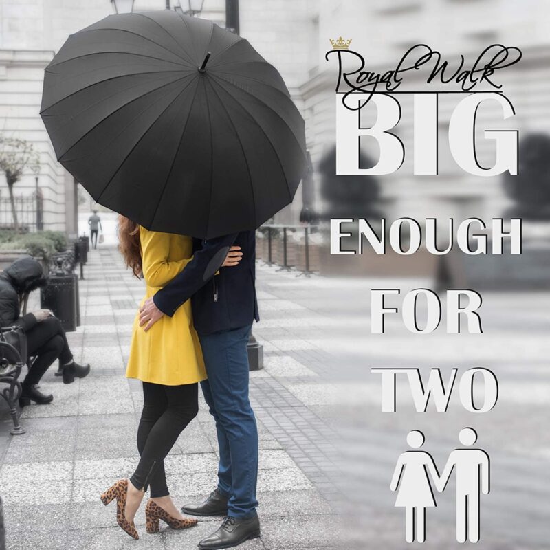 54 inch automatic windproof oversized umbrella