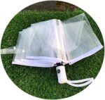 auto open close clear wedding umbrella