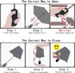 auto open close clear wedding umbrella