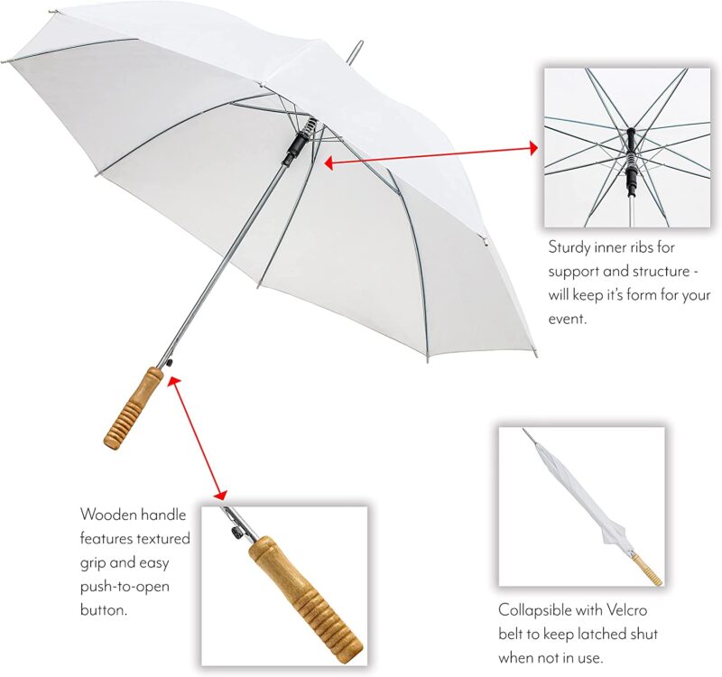 anderson wedding umbrella pack of 10